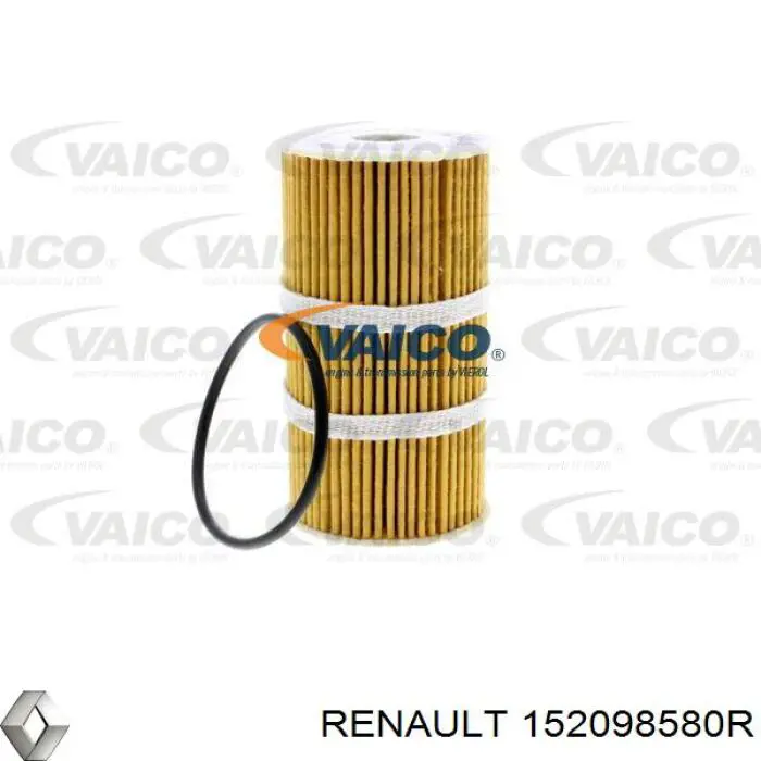 Масляний фільтр двигуна Renault (RVI) 152098580R ціна, від 6.45 USD