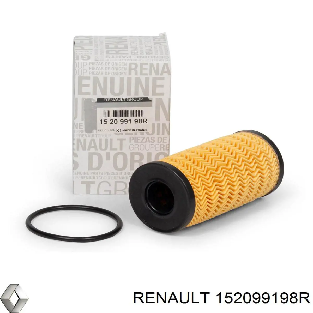 Масляний фільтр двигуна Renault (RVI) 152099198R ціна, від 7.66 USD