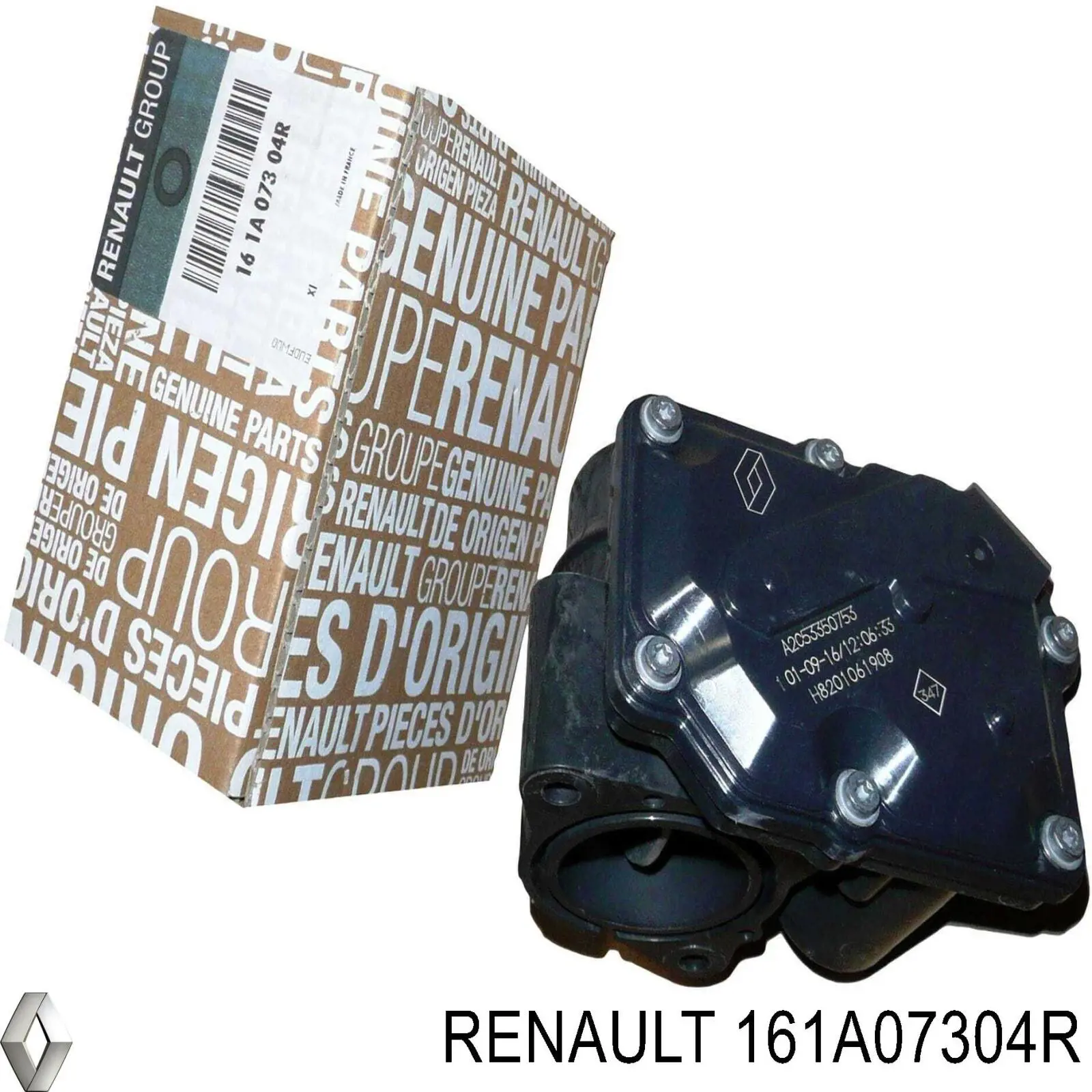 Дросільна заслінка в зборі 161A07304R Renault (RVI)