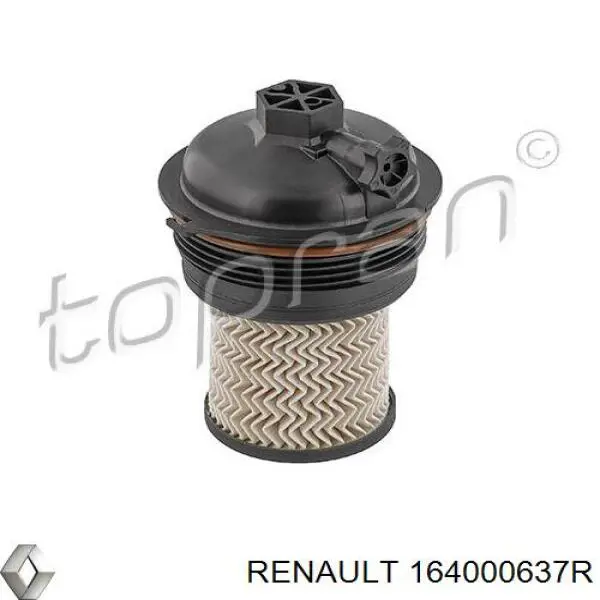 Фільтр тонкого очищення палива Renault (RVI) 164000637R ціна, від 25.42 USD