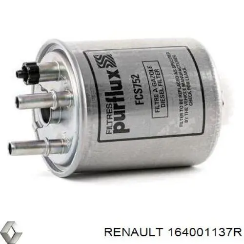 Купити 164001137R Renault (RVI) Фільтр-відстійник палива грубої очистки