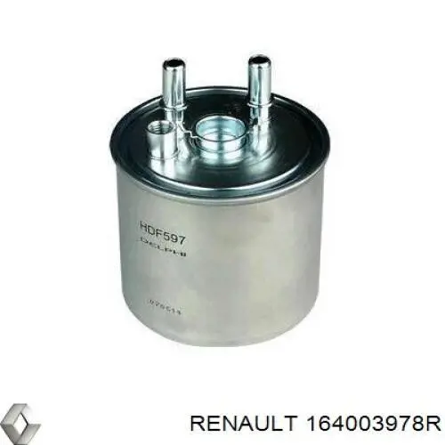 Фільтр тонкого очищення палива Renault (RVI) 164003978R ціна, від 34.12 USD