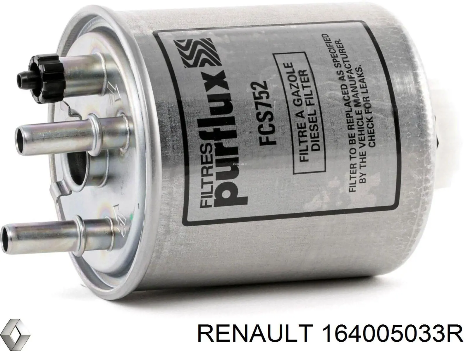 Паливний фільтр 164005033R Renault (RVI)
