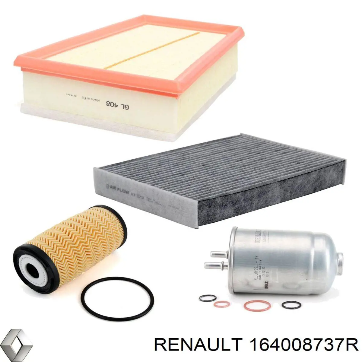 Паливний фільтр 164008737R Renault (RVI)