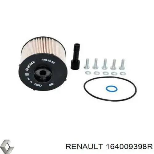 Фільтр паливний 164009398R Renault (RVI)