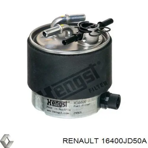 16400JD50A Renault (RVI) фільтр паливний
