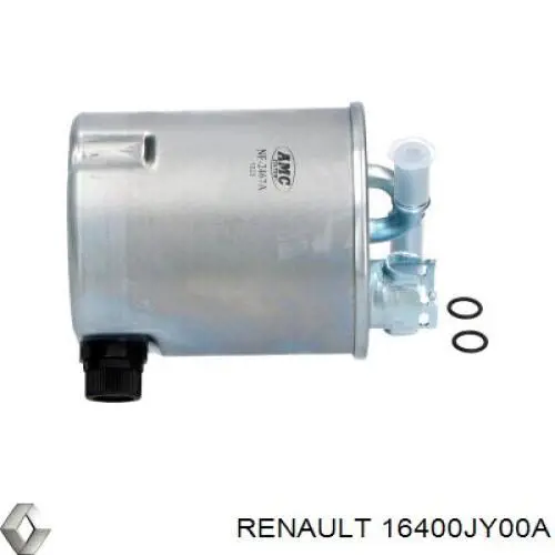Фільтр тонкого очищення палива Renault (RVI) 16400JY00A ціна, від 21.98 USD