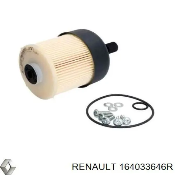 Паливний фільтр 164033646R Renault (RVI)