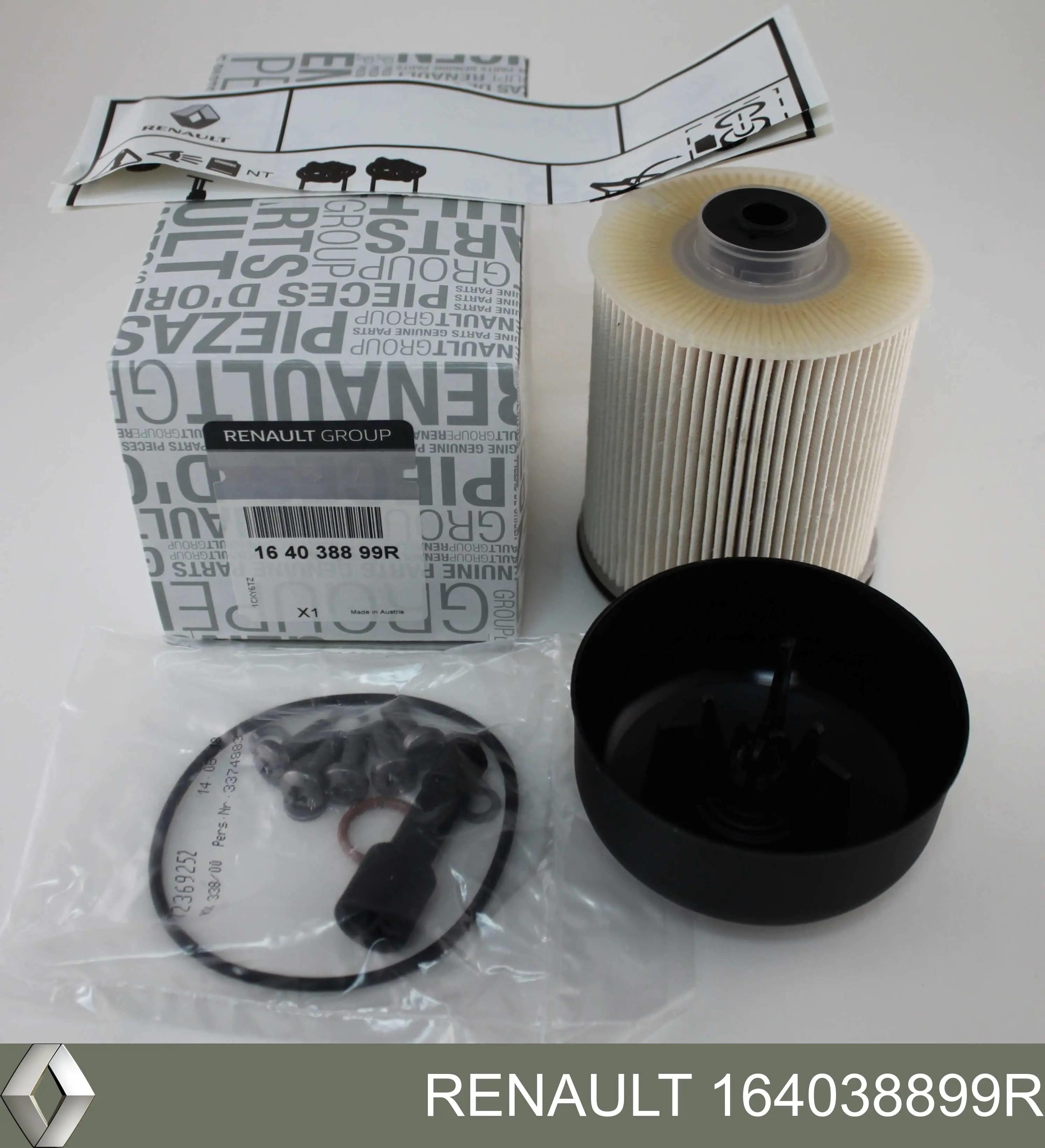 Паливний фільтр 164038899R Renault (RVI)
