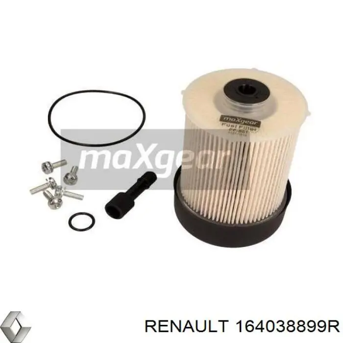 Фільтр тонкого очищення палива Renault (RVI) 164038899R ціна, від 22.44 USD