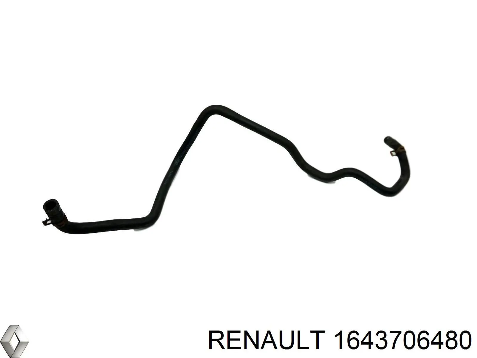 1643706480 Renault (RVI) Шланг радіатора опалювача/грубки, подача