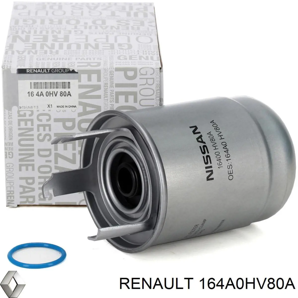 Паливний фільтр 164A0HV80A Renault (RVI)
