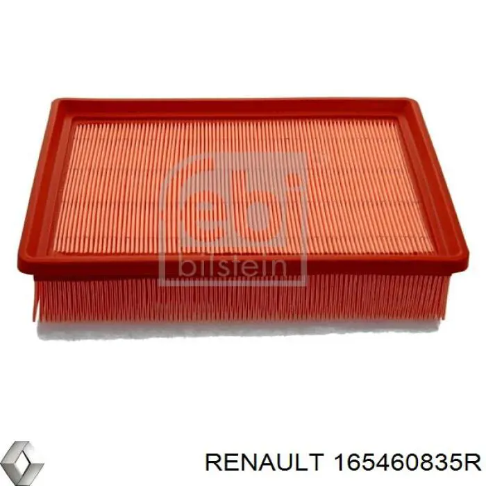 Повітряний фільтр 165460835R Renault (RVI)