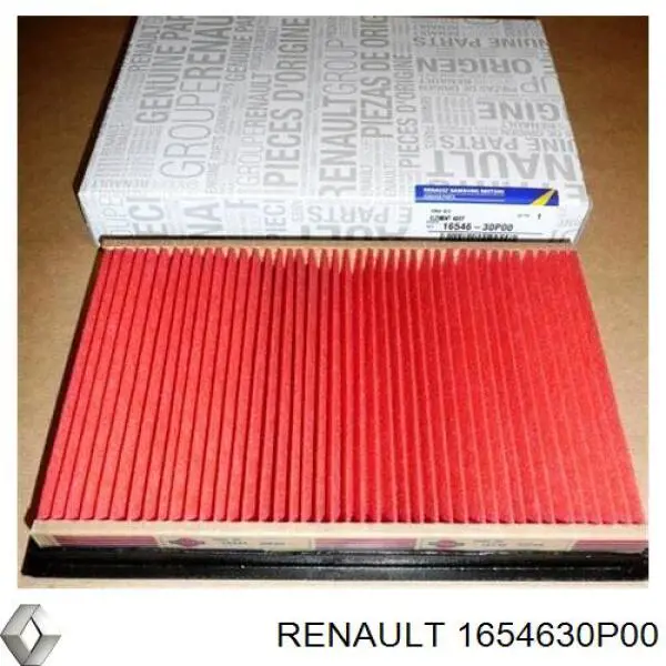 1654630P00 Renault (RVI) фільтр повітряний