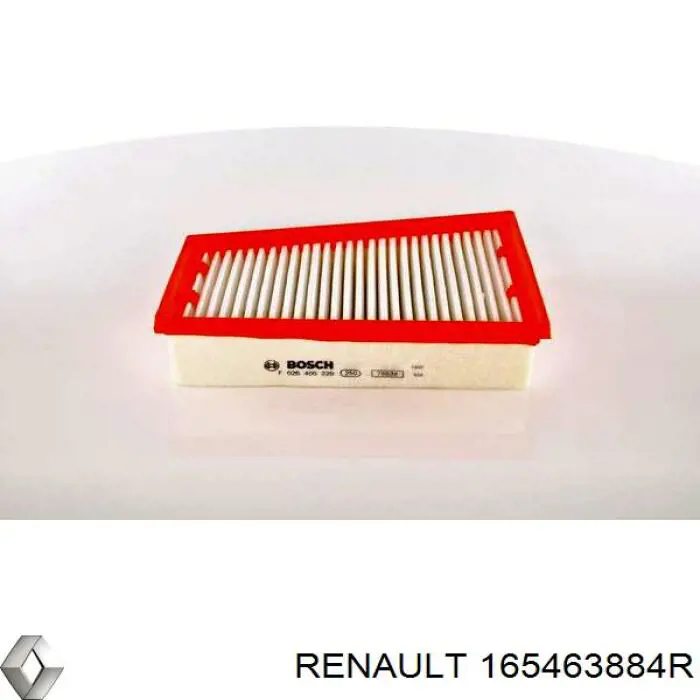 Елемент повітряного фільтра Renault (RVI) 165463884R ціна, від 15.19 USD
