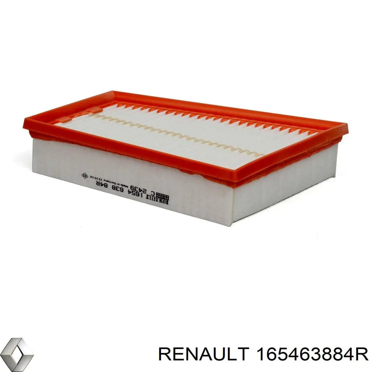 165463884R Renault (RVI) фільтр повітряний
