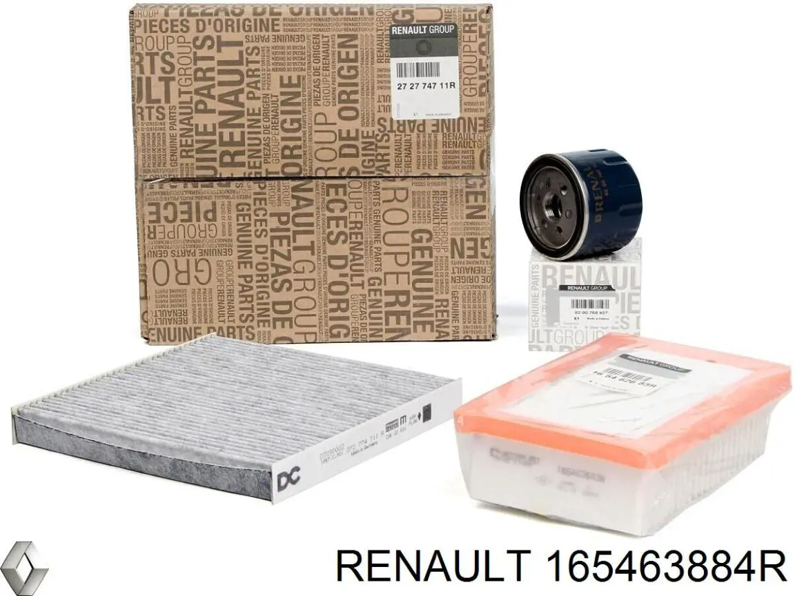 Фільтр повітряний Renault (RVI) 165463884R