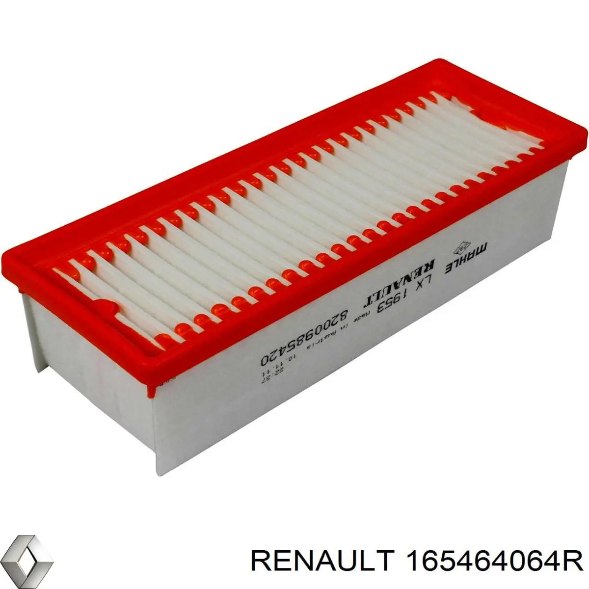 Елемент повітряного фільтра Renault (RVI) 165464064R ціна, від 7.04 USD