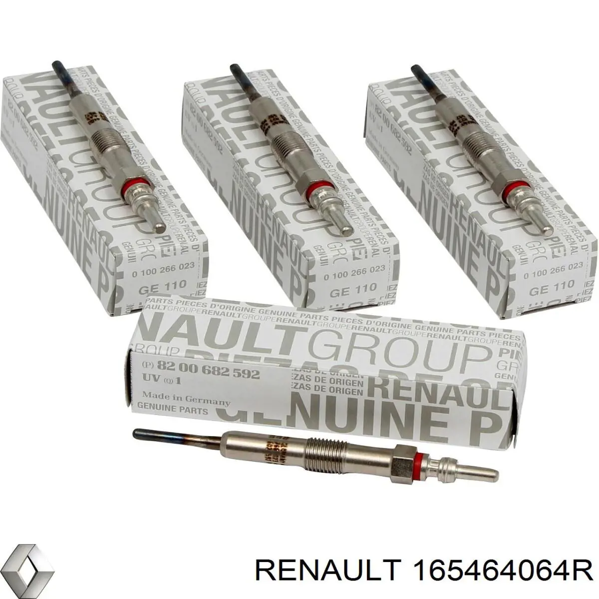 Купити 165464064R Renault (RVI) Автомобільний фільтр повітря