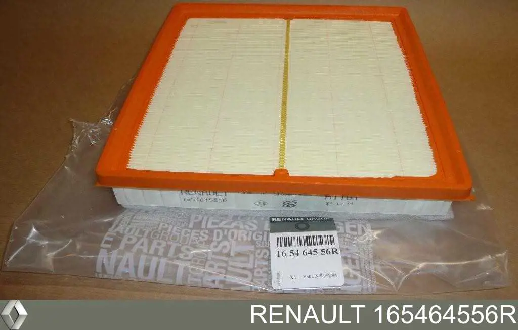 Елемент повітряного фільтра Renault (RVI) 165464556R ціна, від 7.44 USD