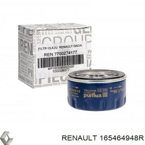 Елемент повітряного фільтра Renault (RVI) 165464948R ціна, від 12.05 USD