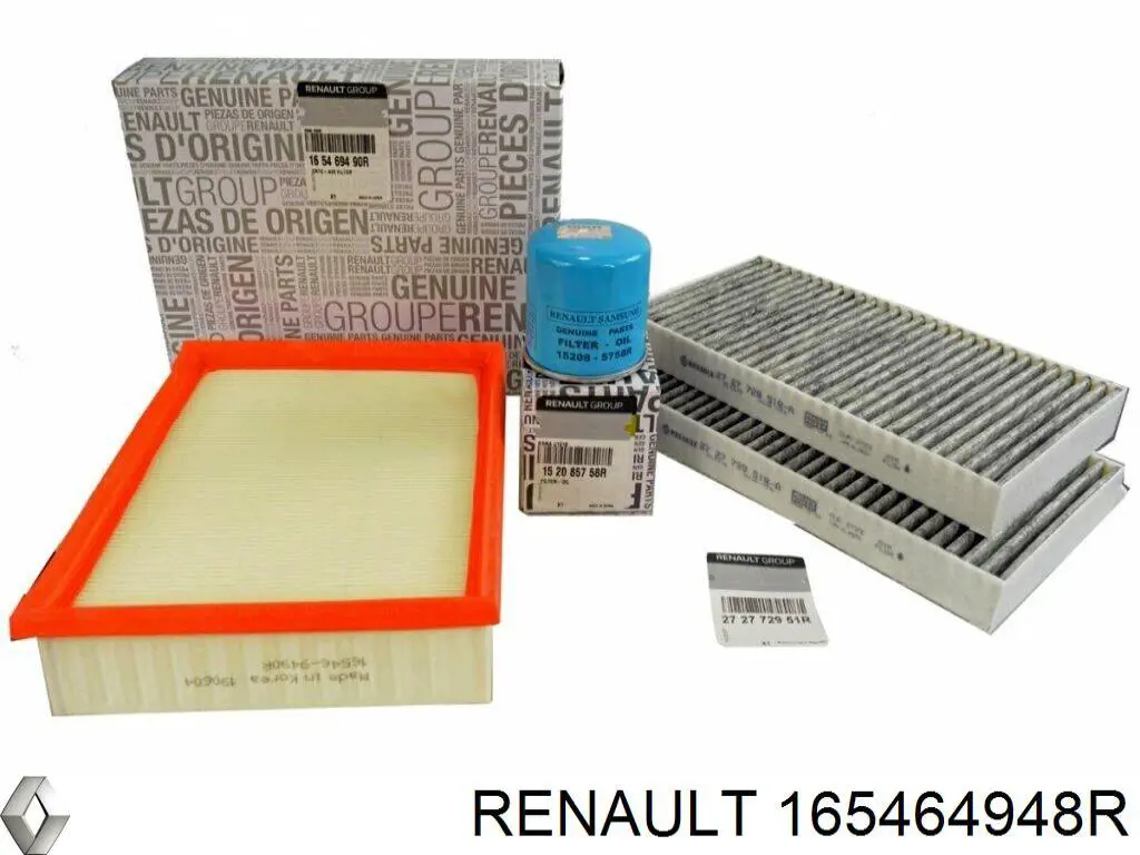 165464948R Renault (RVI) Повітряний фільтр двигуна