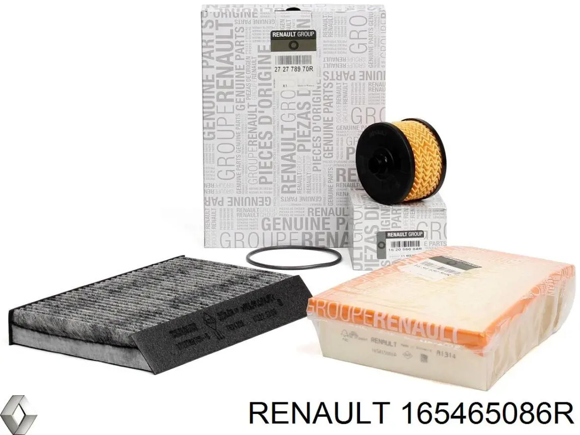 Купити 165465086R Renault (RVI) Автомобільний фільтр повітря