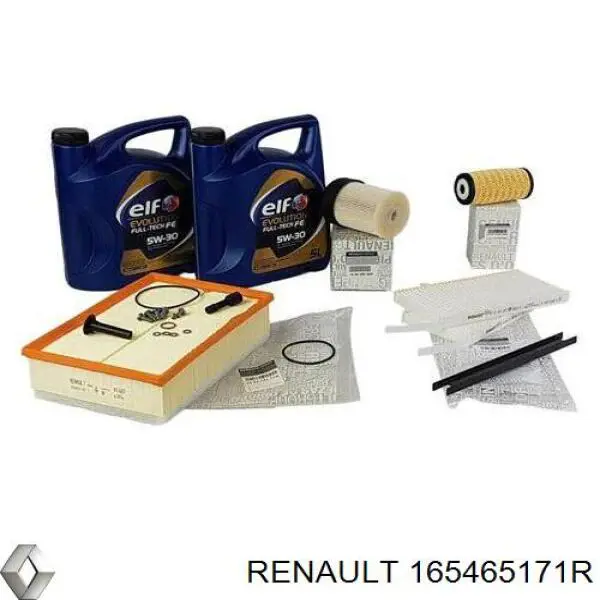 165465171R Renault (RVI) фільтр повітряний