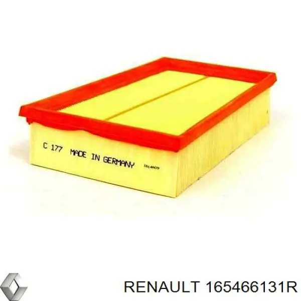 165466131R Renault (RVI) фільтр повітряний