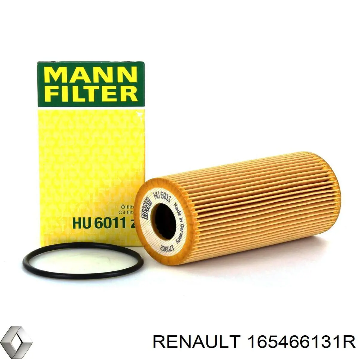 Купити 165466131R Renault (RVI) Автомобільний фільтр повітря