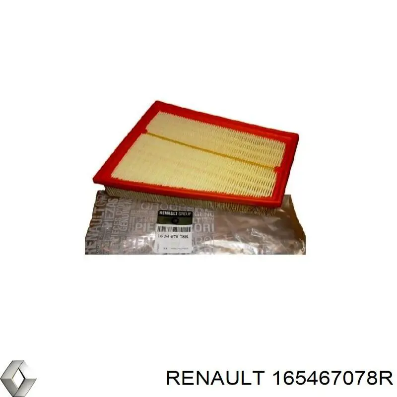 Елемент повітряного фільтра Renault (RVI) 165467078R ціна, від 9.29 USD