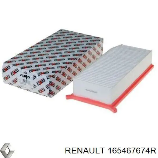 Повітряний фільтр 165467674R Renault (RVI)