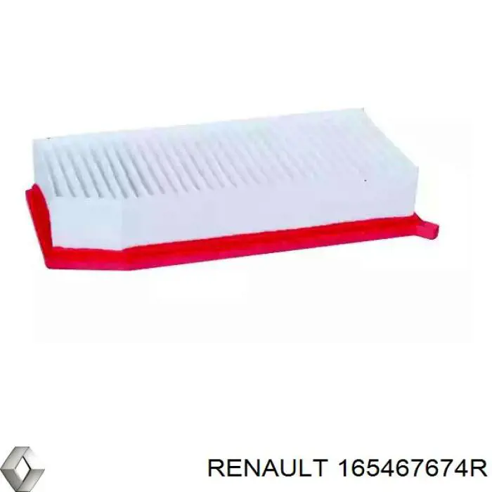 165467674R Renault (RVI) фільтр повітряний