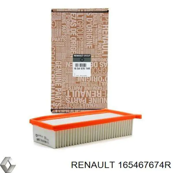Купити 165467674R Renault (RVI) Автомобільний фільтр повітря