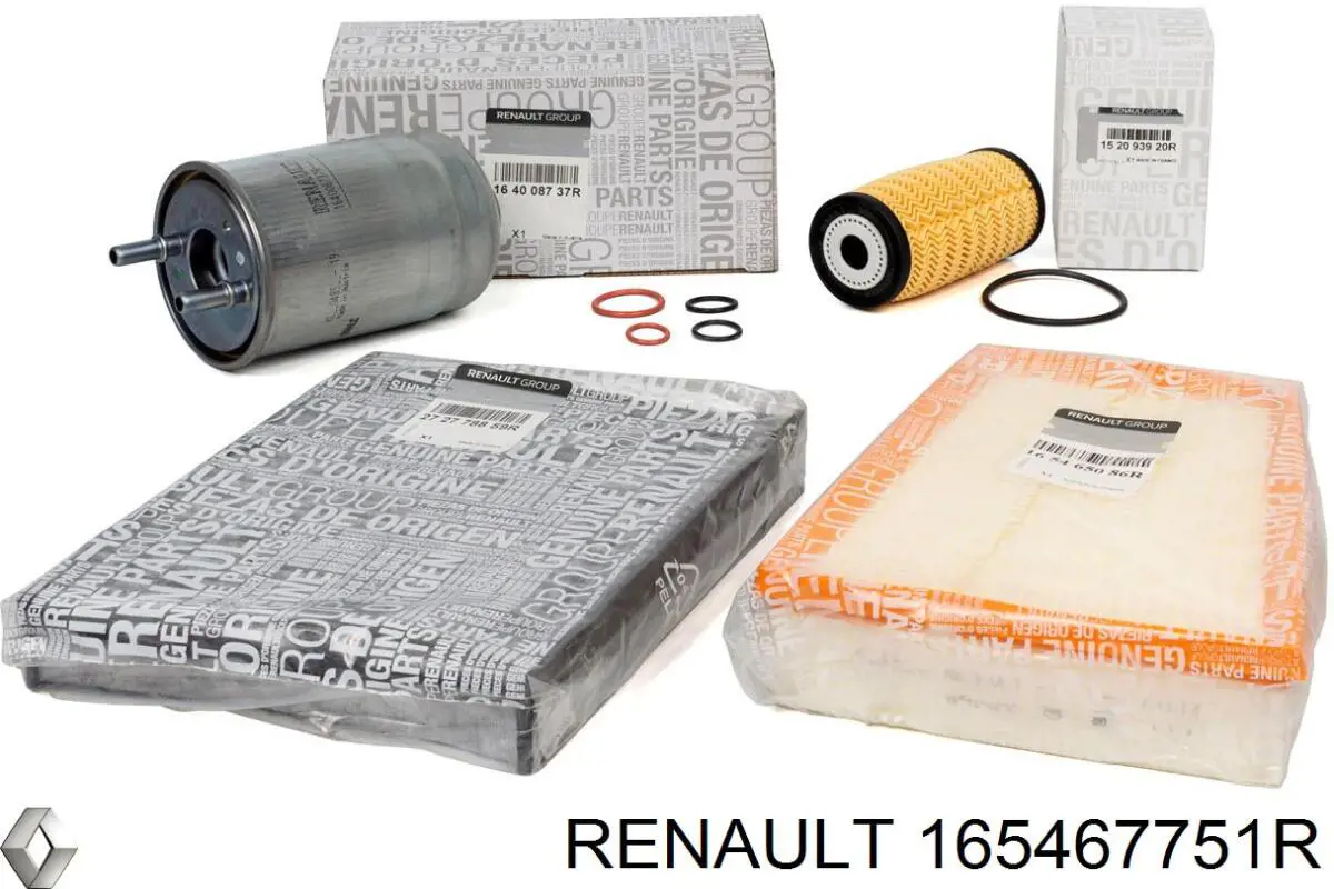Повітряний фільтр 165467751R Renault (RVI)