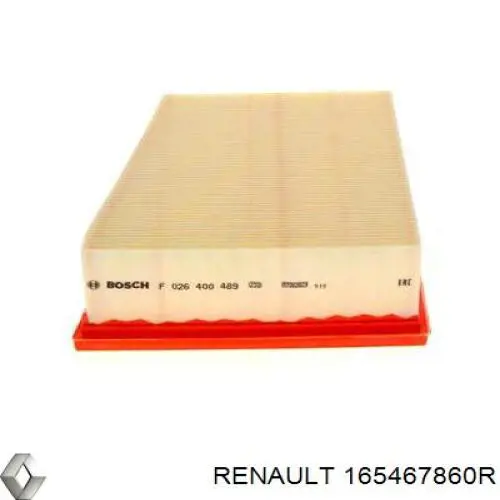 165467860R Renault (RVI) Повітряний фільтр двигуна