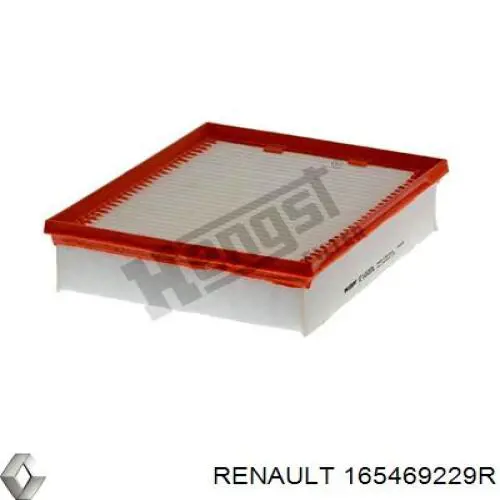 Купити 165469229R Renault (RVI) Автомобільний фільтр повітря
