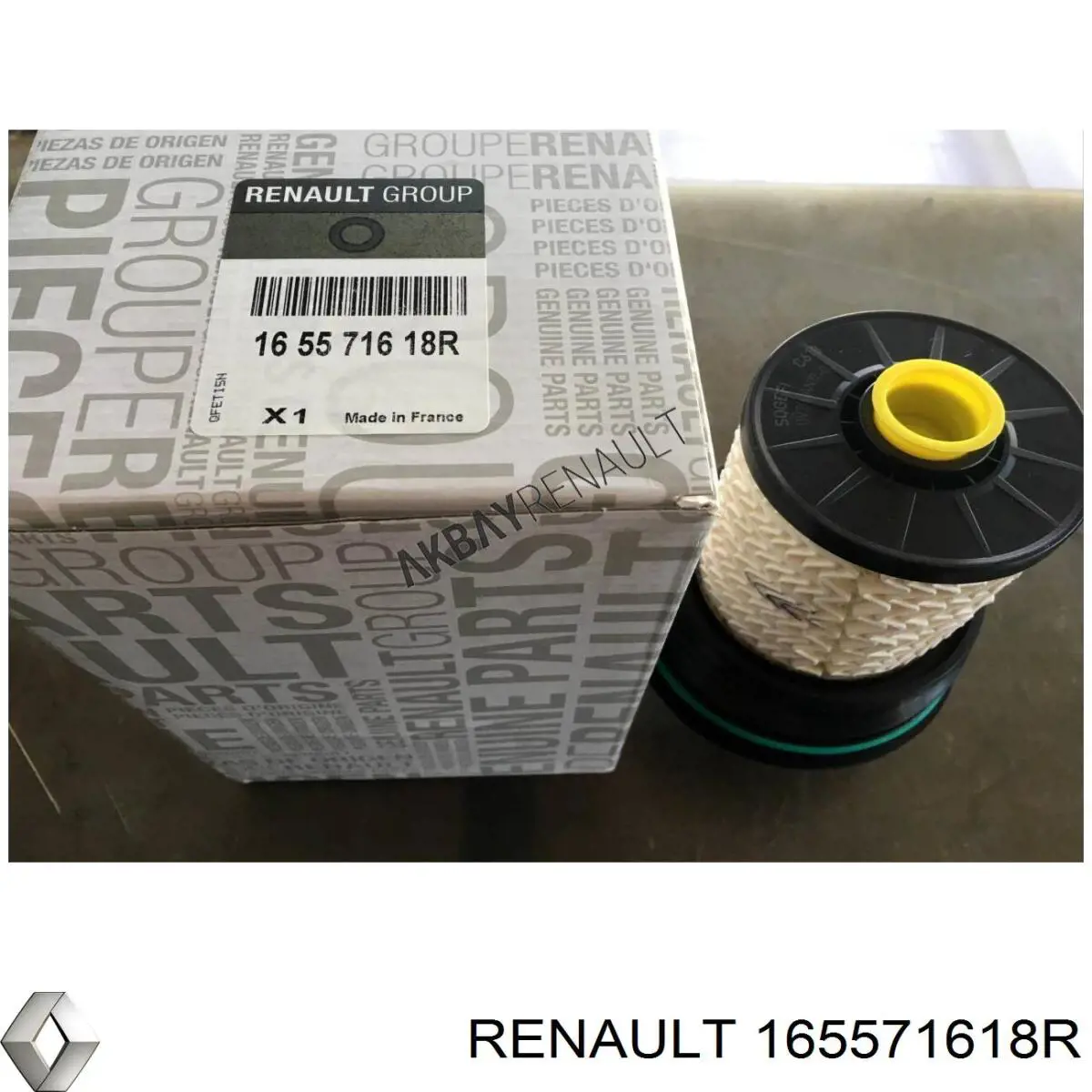 Паливний фільтр 165571618R Renault (RVI)
