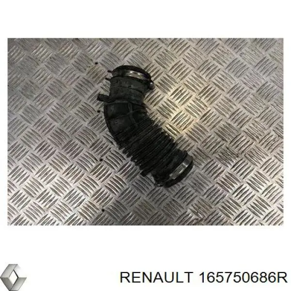 Патрубок повітряний, вихід повітряного фільтра Renault (RVI) 165750686R ціна, від 51.69 USD