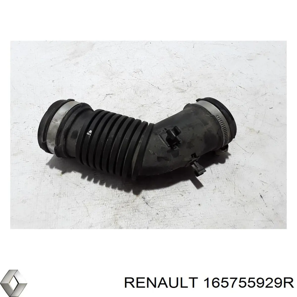 Патрубок повітряний, вихід повітряного фільтра 165755929R Renault (RVI)