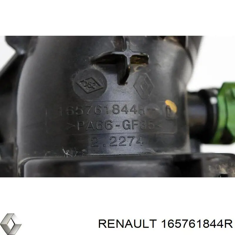 Купити 165761844R Renault (RVI) Патрубок повітряний, вхід в турбіну (наддув)