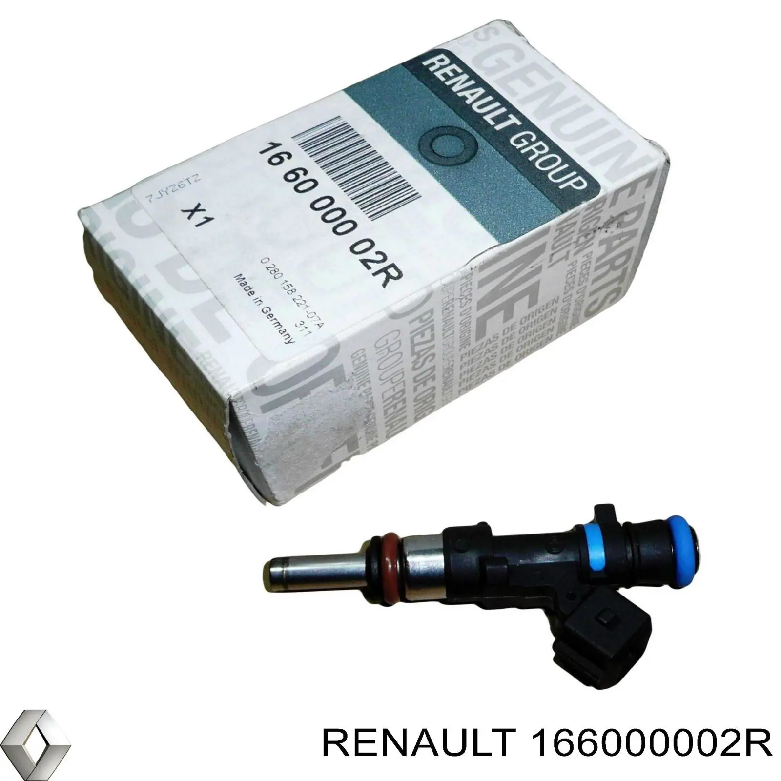 Купити 166000002R Renault (RVI) Форсунка дизельна в зборі, розпилювач + тримач