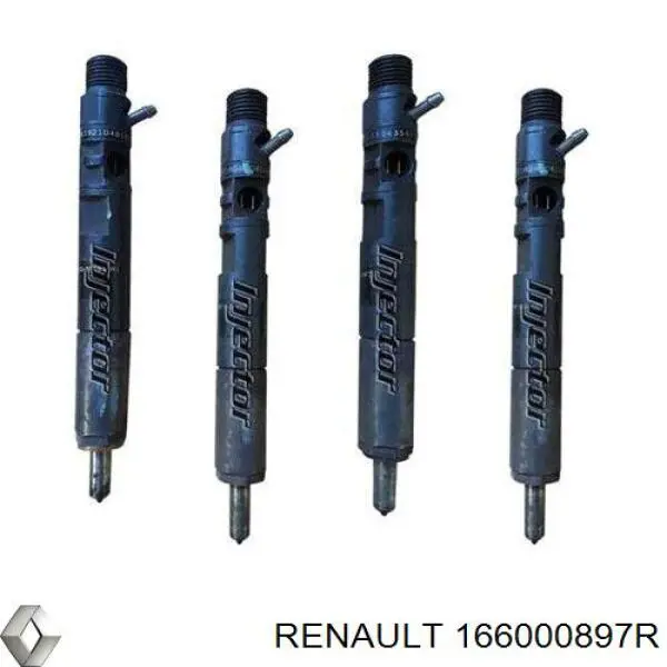 Купити 166000897R Renault (RVI) Форсунка дизельна в зборі, розпилювач + тримач