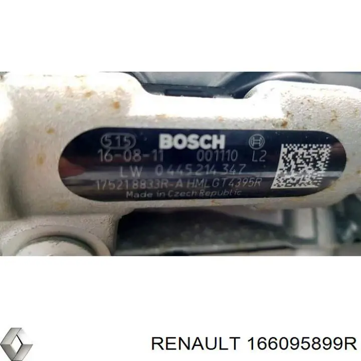 166095899R Renault (RVI) Форсунка вприску палива