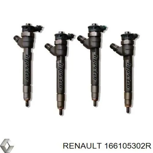 Купити 166105302R Renault (RVI) Форсунка дизельна в зборі, розпилювач + тримач