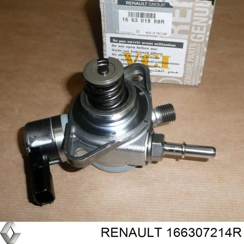 Паливний насос високого тиску 166307214R Renault (RVI)