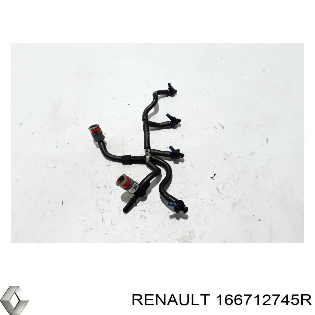 Трубка паливна, зворотня від форсунок Renault (RVI) 166712745R ціна, від 122.20 USD