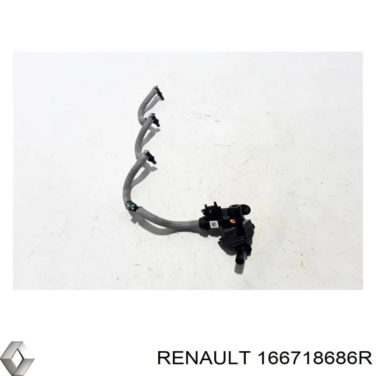 Купити 166718686R Renault (RVI) Трубка паливна, зворотня від форсунок