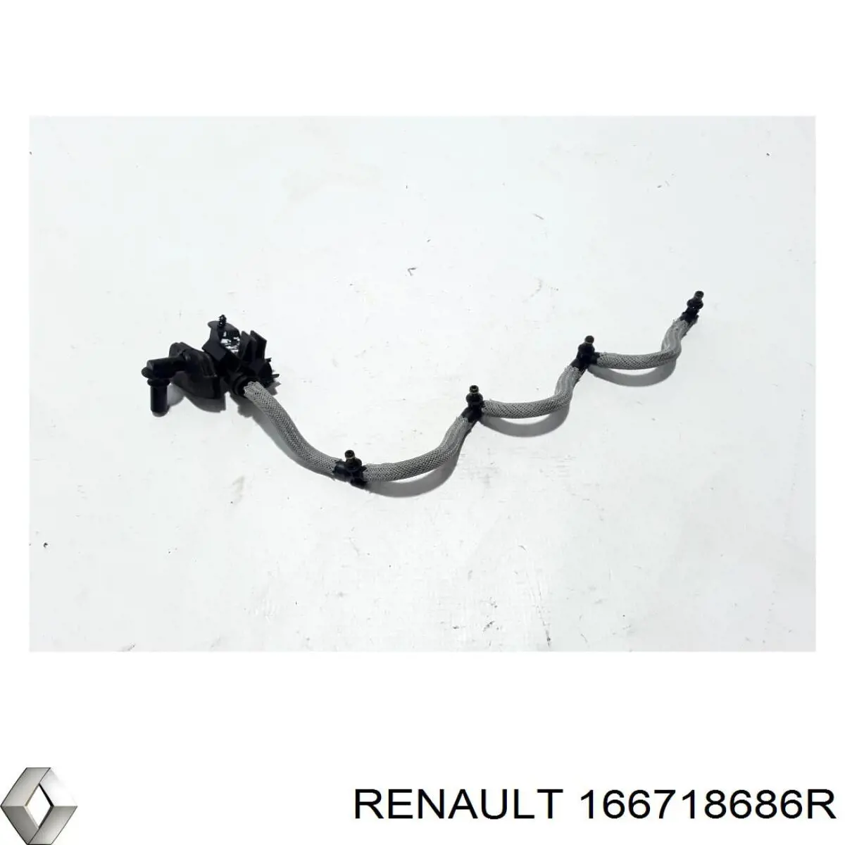 166718686R Renault (RVI) Трубка паливна, зворотня від форсунок