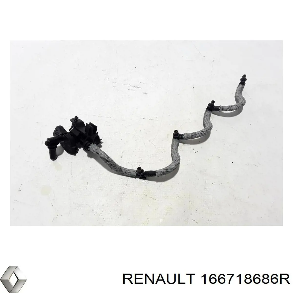 Трубка паливна, зворотня від форсунок Renault (RVI) 166718686R ціна, від 60.46 USD